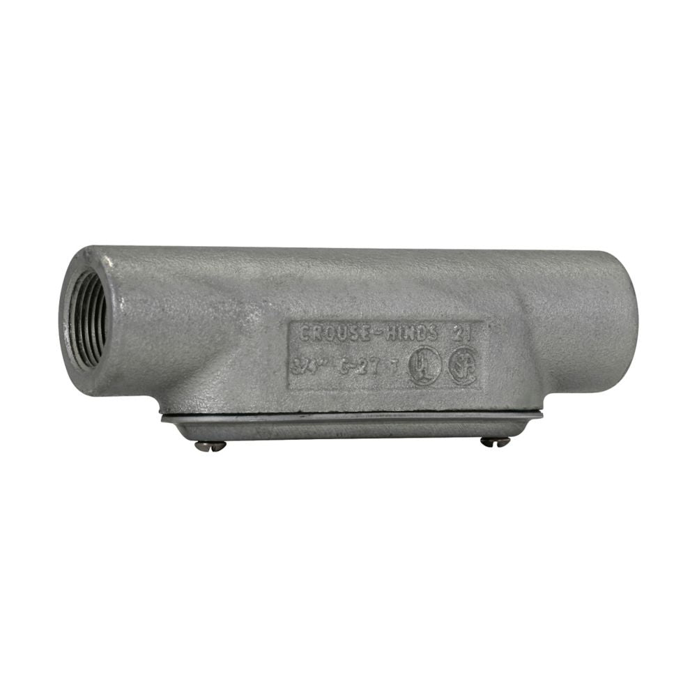 C17CG - Eaton Crouse-Hinds Series - 1/2" Condulet Form 7 SnapPack Conduit Outlet Body, Gasket and Cover