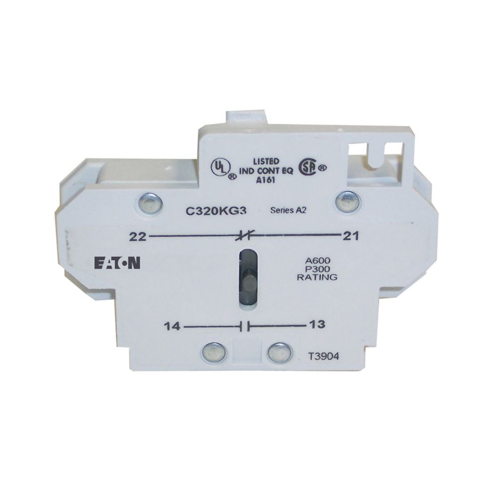 C320KG3 - Eaton Cutler Hammer - Definite Purpose Motor Control Auxiliary Contact