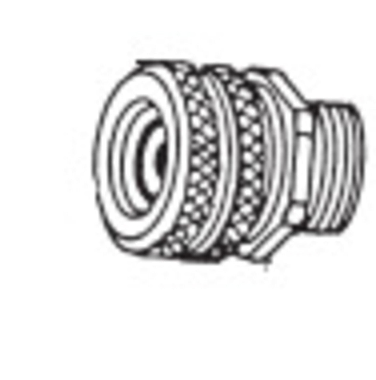 CG3775S - Appleton - 3/4" Straight Stainless Steel Liquidtight Strain Relief Connector