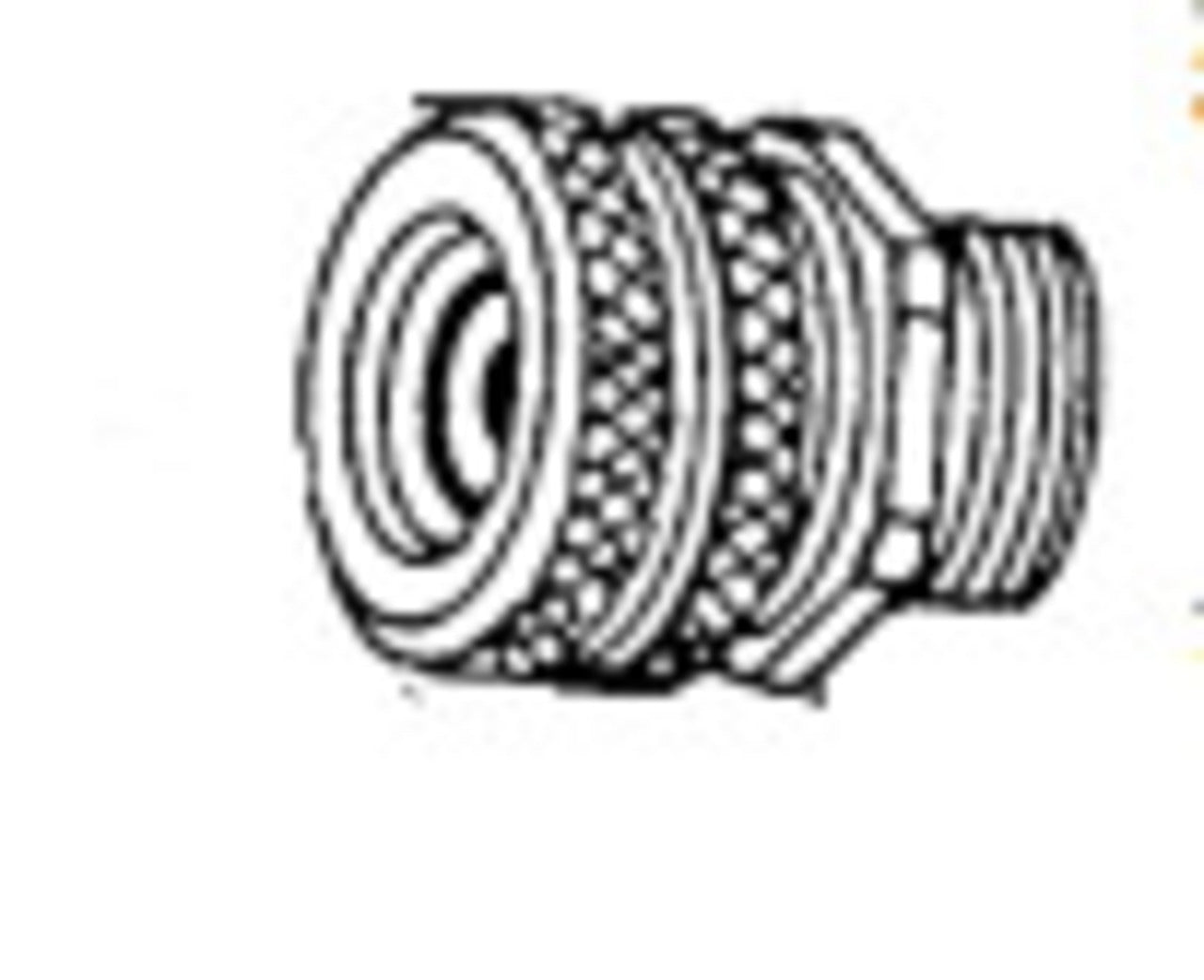 CG50100 - Appleton - 1" Straight Aluminum Liquidtight Strain Relief Connector