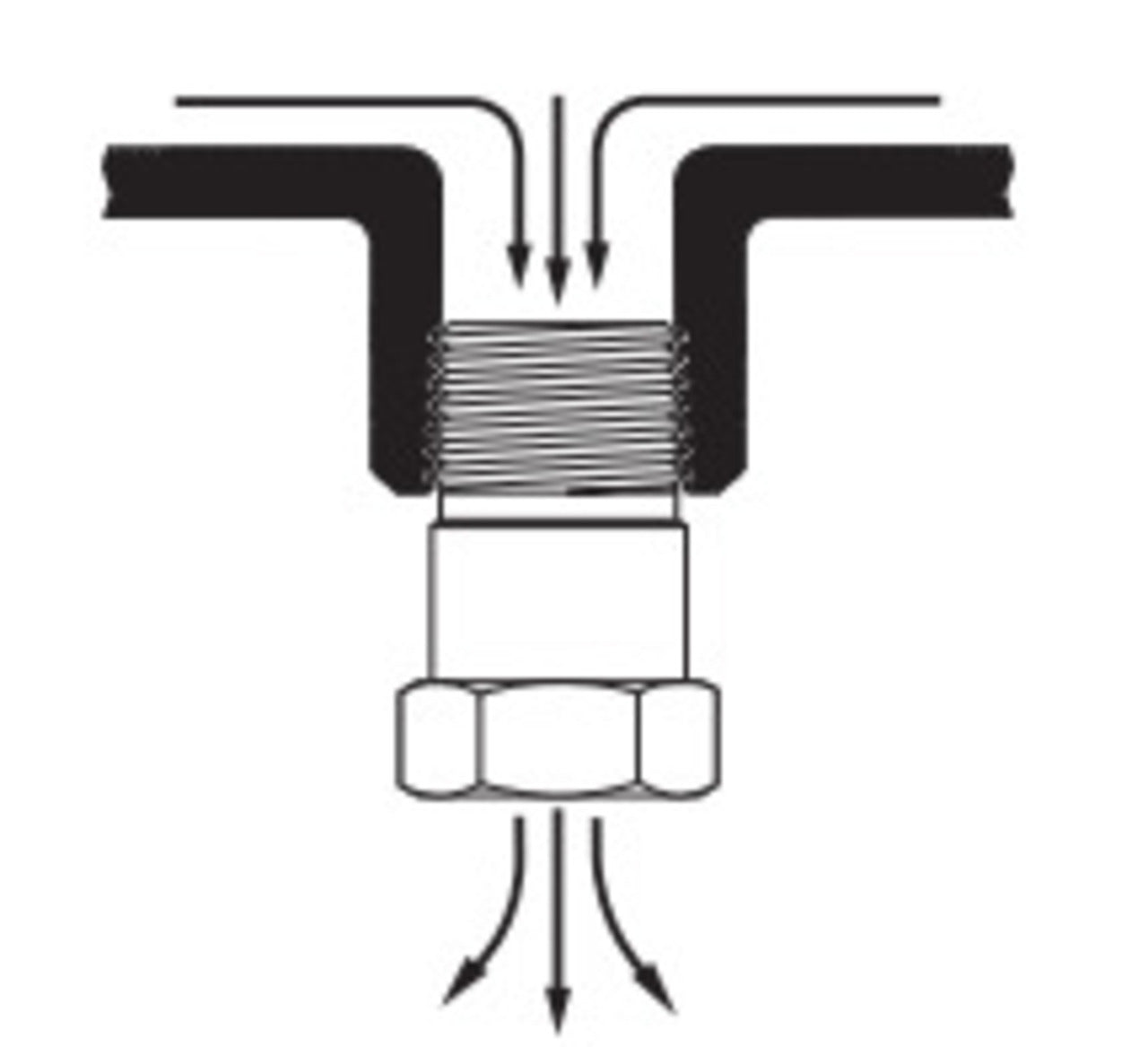 CRN75 - Appleton - 3/4" Aluminum Raintight Non-Hazardous Location Drain