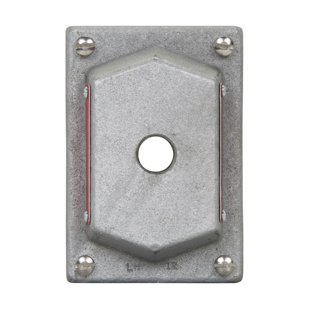 DS441SA - Eaton Crouse-Hinds Series - Copper-free Aluminum Single-Gang Flexstation DS Blank Cover