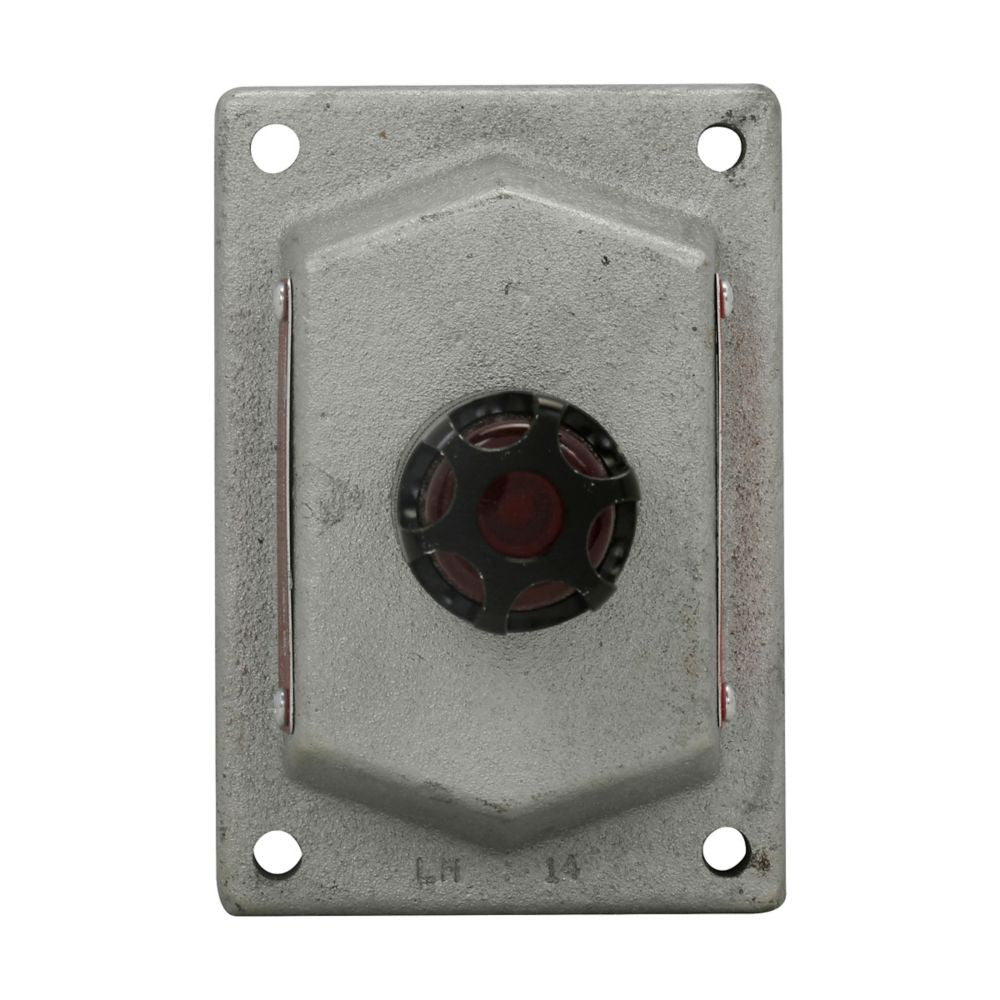 DSD948J1 - Eaton Crouse-Hinds Series - Feraloy Iron Alloy One Pilot Light DSD Pilot Light Cover and Device Sub-Assembly