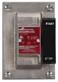 DSD951 - Eaton Crouse-Hinds Series - 10A Pushbutton Cover Dual Circuit Factory Sealed
