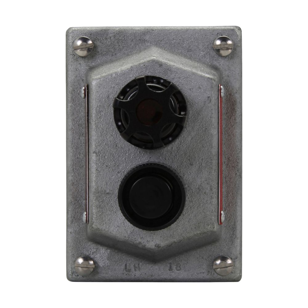 DSD958J1 - Eaton Crouse-Hinds Series - 10A 600 VAC Feraloy Iron Alloy DSD Pilot Light Cover and Device Sub-Assembly