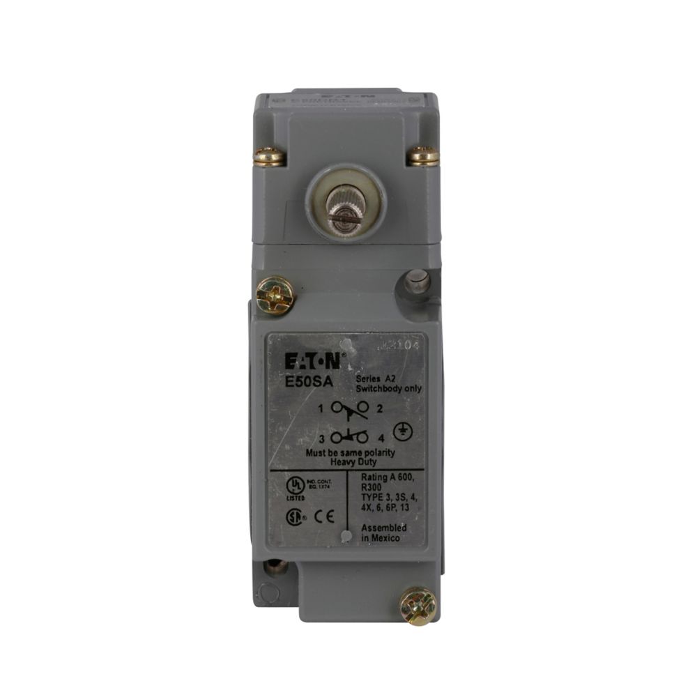 E50AR1 - Eaton Cutler Hammer - 10A E50 Nema Heavy Duty Plug-In Limit Switch