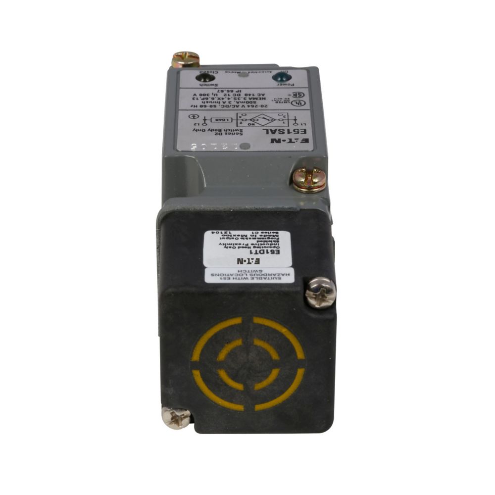 E51ALT1 - Eaton Cutler Hammer - E51 Nema Limit Switch Inductive Proximity Sensor