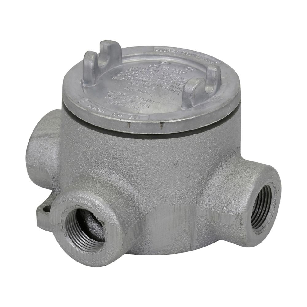EABT16 - Eaton Crouse-Hinds Series - 1/2" Condulet EAB conduit outlet box with cover