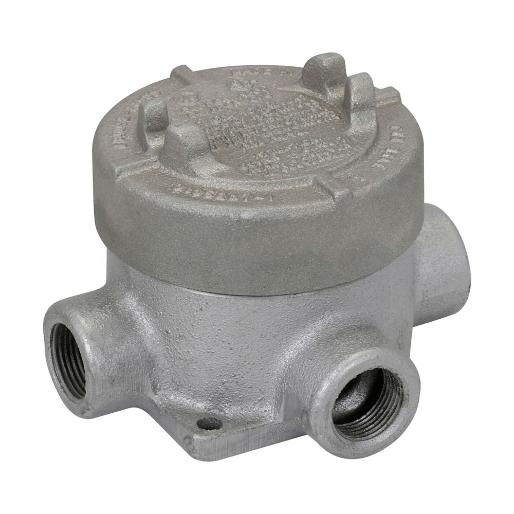 EAJT16 - Eaton Crouse-Hinds Series - 1/2" Condulet EAJ Conduit Outlet Box with Cover