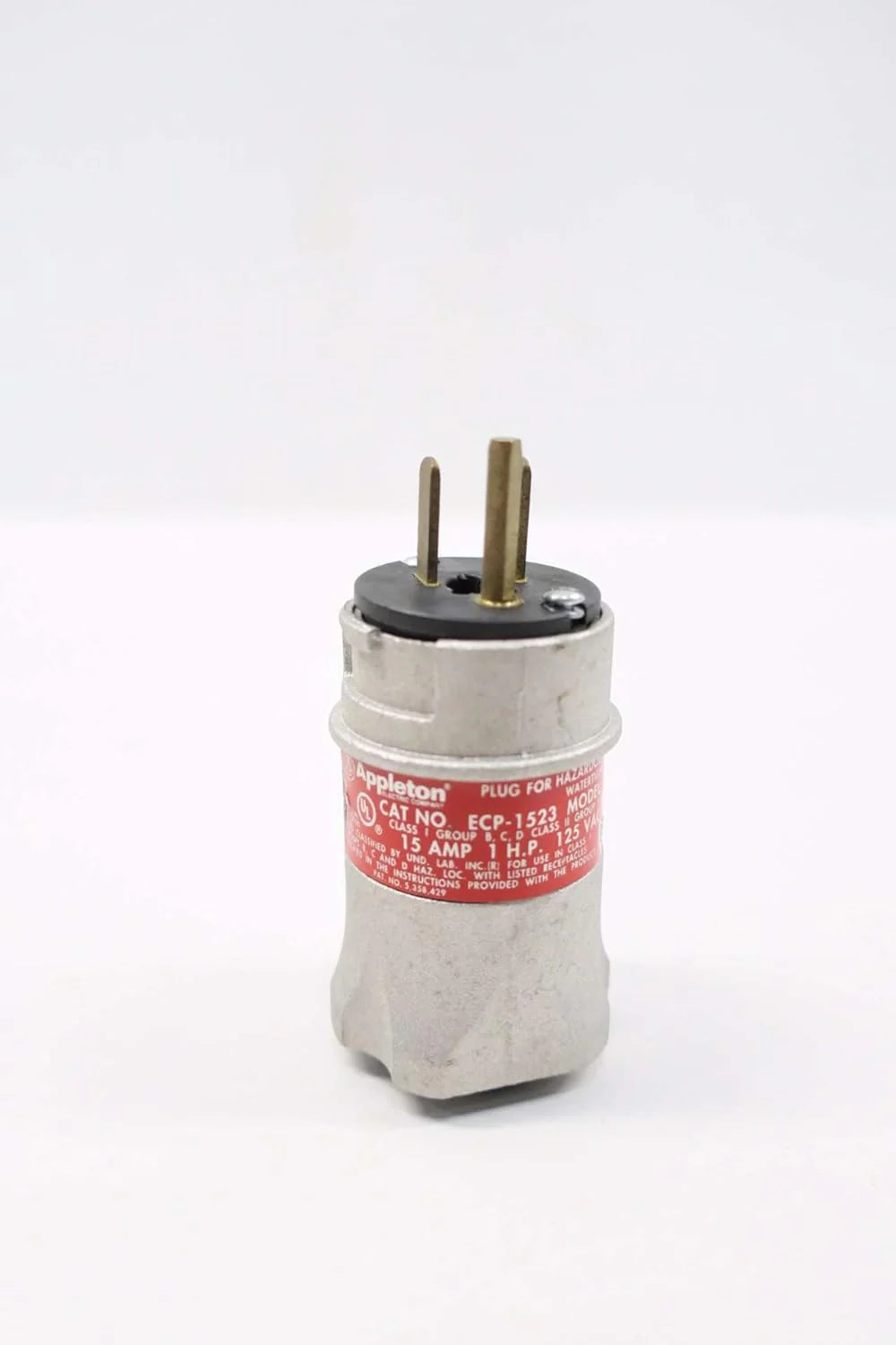ECP1523 - Appleton - 15A 3-Pole 2-Wire 125V Plug