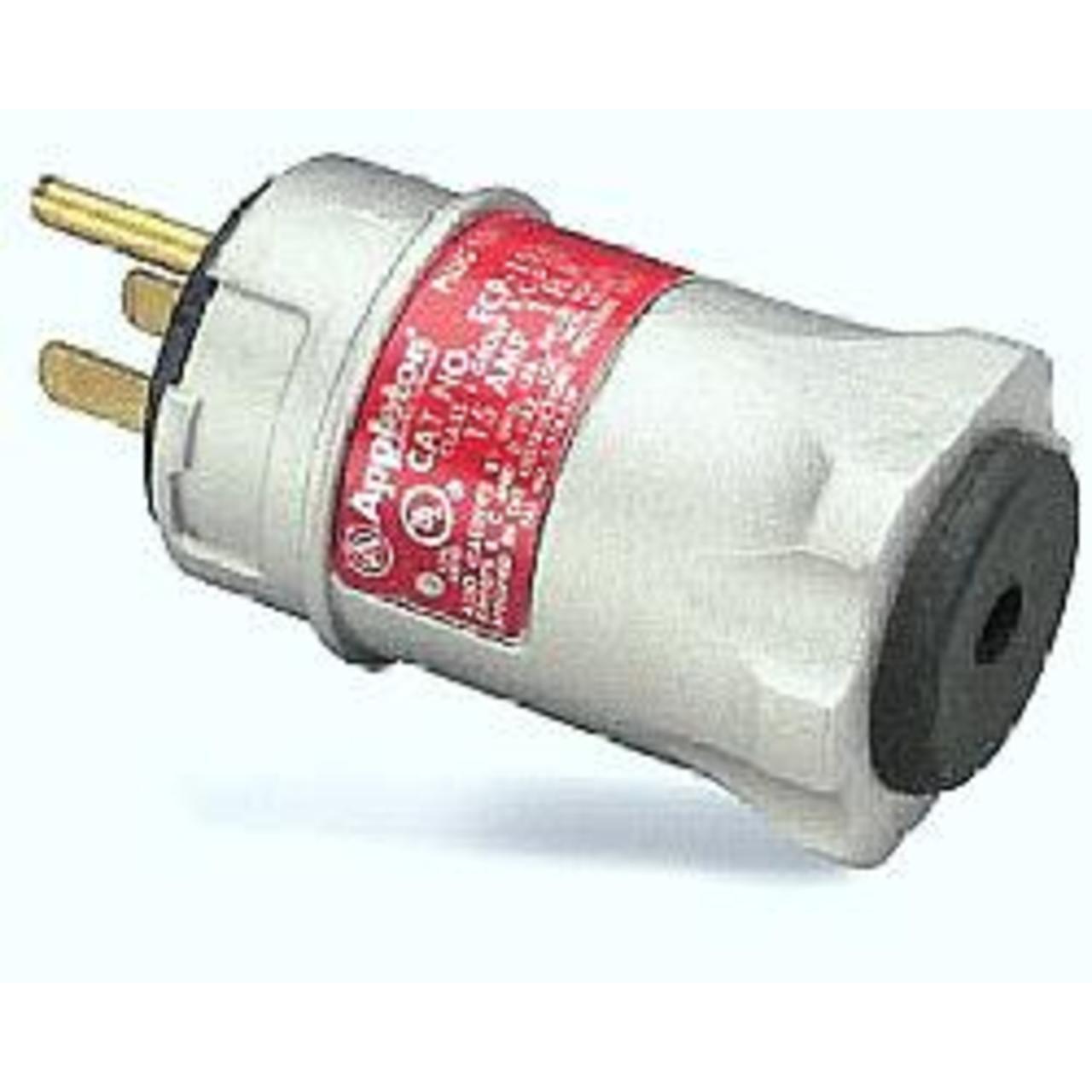 ECP2023 - Appleton - 20A 3-Pole 3-Wire 125V Straight Blade Plug
