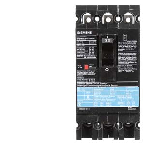 ED63B030 - Siemens - 30A 600V 3 Pole Circuit Breaker