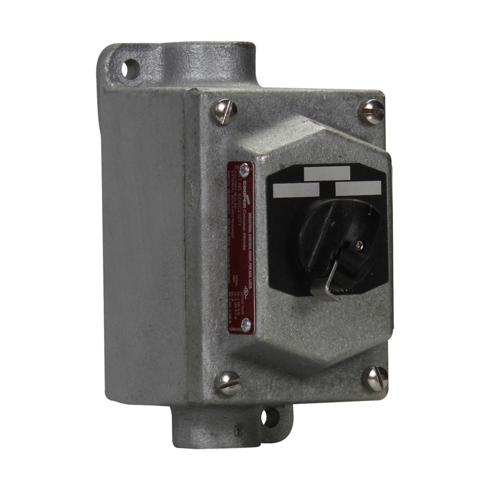 EDSC21271 - Eaton Crouse-Hinds Series - 3/4" EDS Selector Switch Control Station