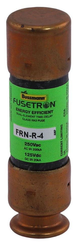 FRN-R-4 - Bussmann - 250V Fusetron Dual-Element Class RK5 Fuse