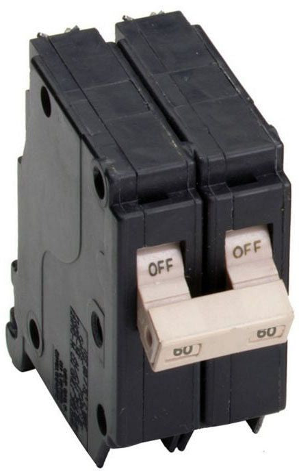 CHF260 - Eaton Cutler-Hammer - CHF 60A 2-Pole 120/240V Plug-In Circuit Breaker with Trip Flag