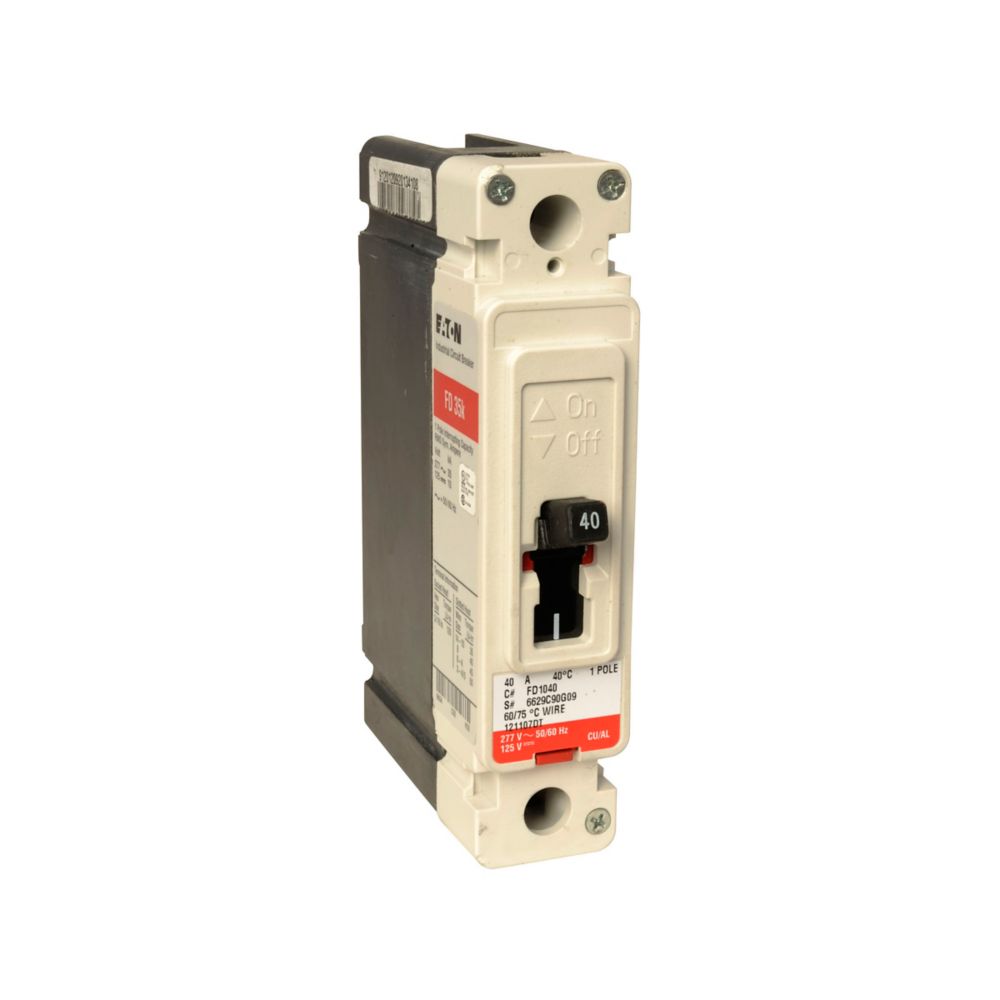 FD1020 - Eaton Cutler Hammer - 20 A Series C Complete Molded Case Circuit Breakers
