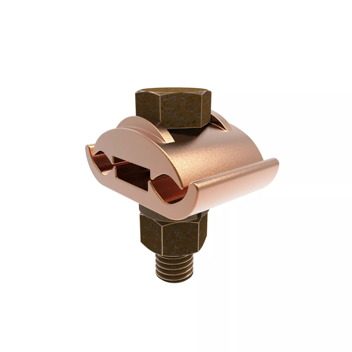GC2626 - Burndy - 3/8" Stud Silicon Bronze Hardware Mechanical Grounding Connector