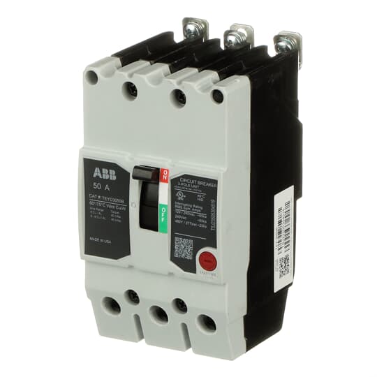 TEYD3050B - General Electric - 50 Amp 3 Pole 480 V Circuit Breaker