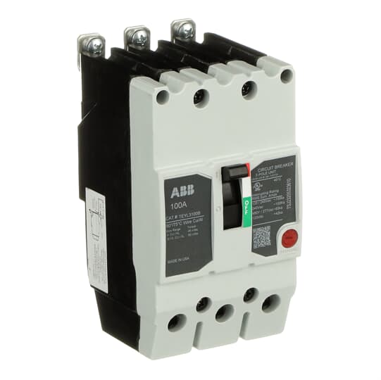 TEYL3100B - General Electric - 100 Amp 3 Pole 480 V Circuit Breaker