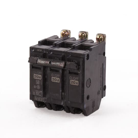 THHQB32020 - General Electric - 20 Amp 3 Pole 208 V Circuit Breaker