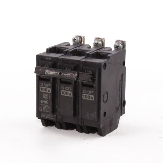 THHQB32100 - General Electric - 100 Amp 3 Pole 208 V Circuit Breaker