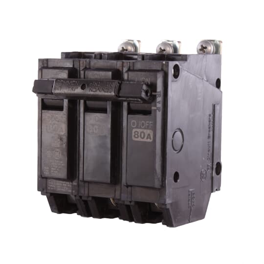 THQB32080 - General Electric - 80 Amp 3 Pole 240 V Circuit Breaker