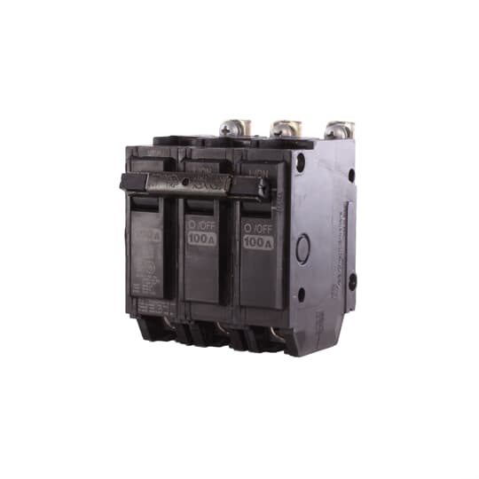 THQB32100 - General Electric - Bolt-On - 100 Amp - 3 Pole - 240 Volt Q-Line Miniature Circuit Breakers