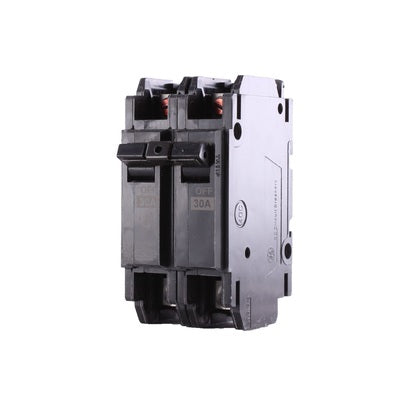 THQC2130WL - General Electric - Feed-Thru - 30 Amp - 2 Pole - 240 Volt Q-Line Miniature Circuit Breakers
