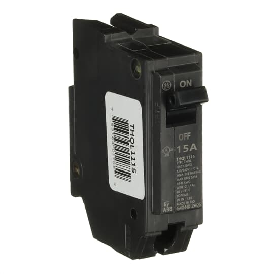 THQL1115 - General Electric - 15 Amp 1 Pole 120 V Circuit Breaker