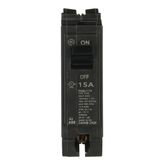 THQL1115 - General Electric - 15 Amp 1 Pole 120 V Circuit Breaker
