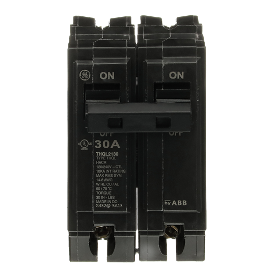 THQL2130 - General Electric - 30 Amp 2 Pole 240 V Circuit Breaker