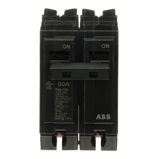 THQL2150 - General Electric - 50 Amp 2 Pole 240 V Circuit Breaker