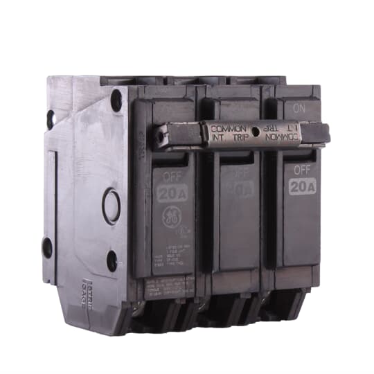 THQL32020 - General Electric - 20 Amp 3 Pole 240 V Circuit Breaker