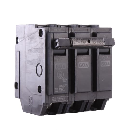 THQL32060 - General Electric - 60 Amp 3 Pole 240 V Circuit Breaker
