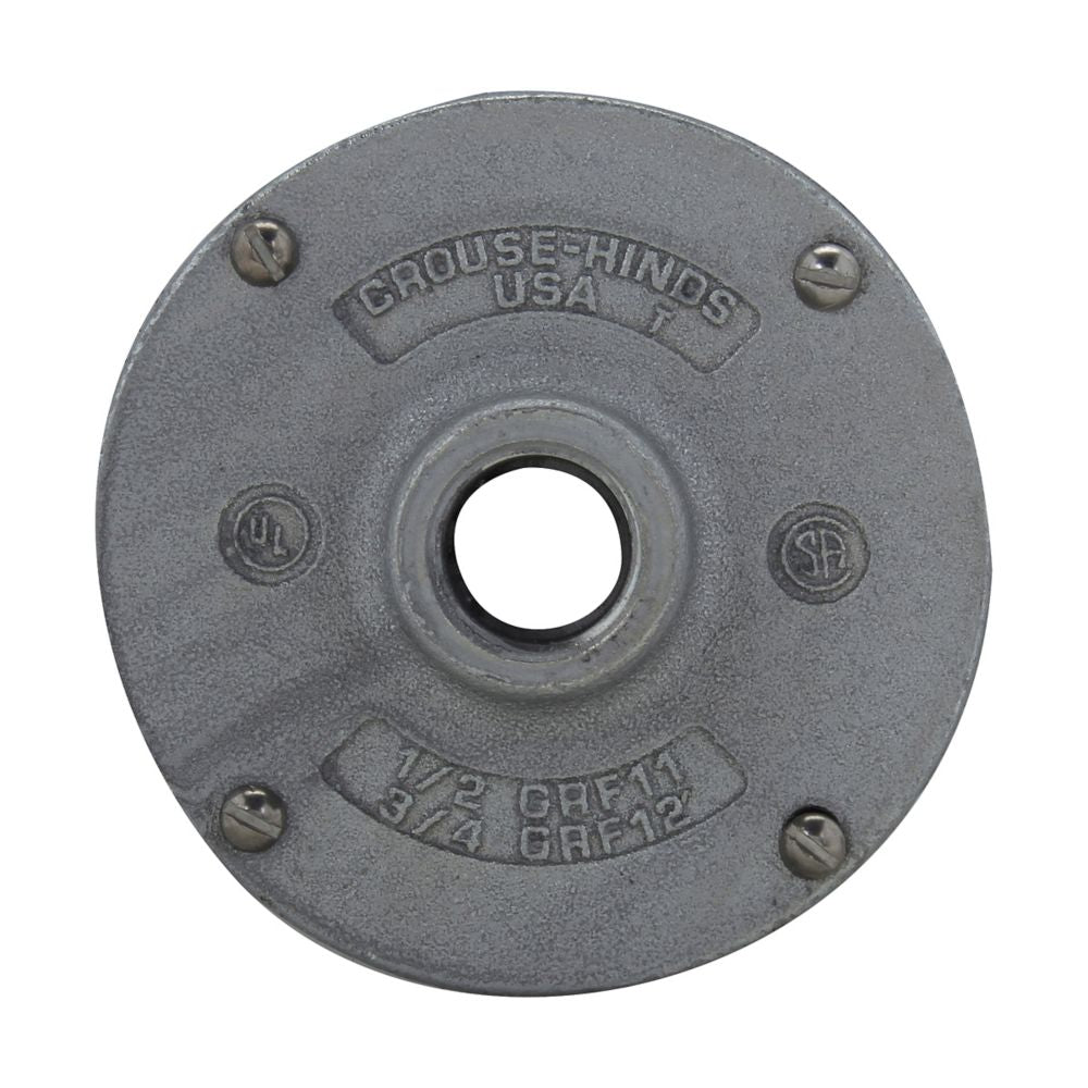 GRF12SA - Eaton Crouse-Hinds Series - 3/4" Condulet GRF Hub Cover