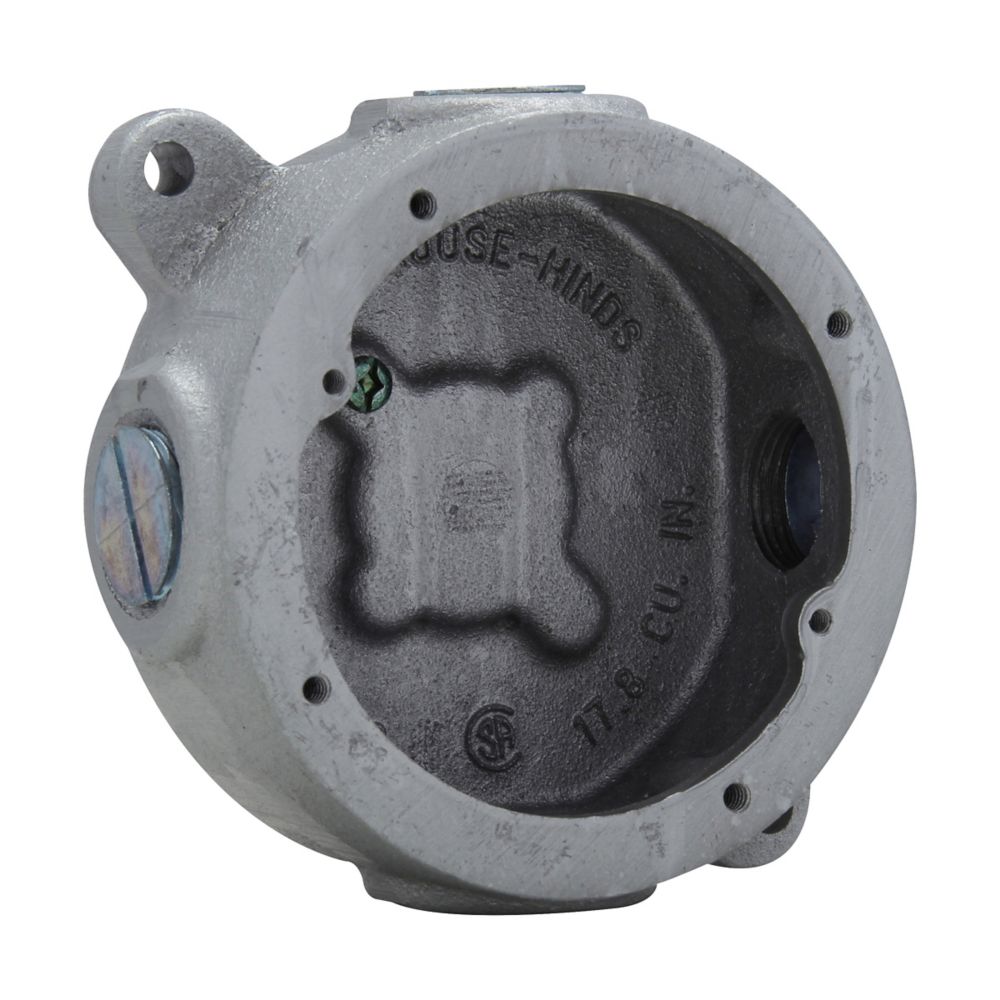 GRFX239 - Eaton Crouse-Hinds Series - 3/4" Condulet GRF Tapped Outlet Box with Lugs