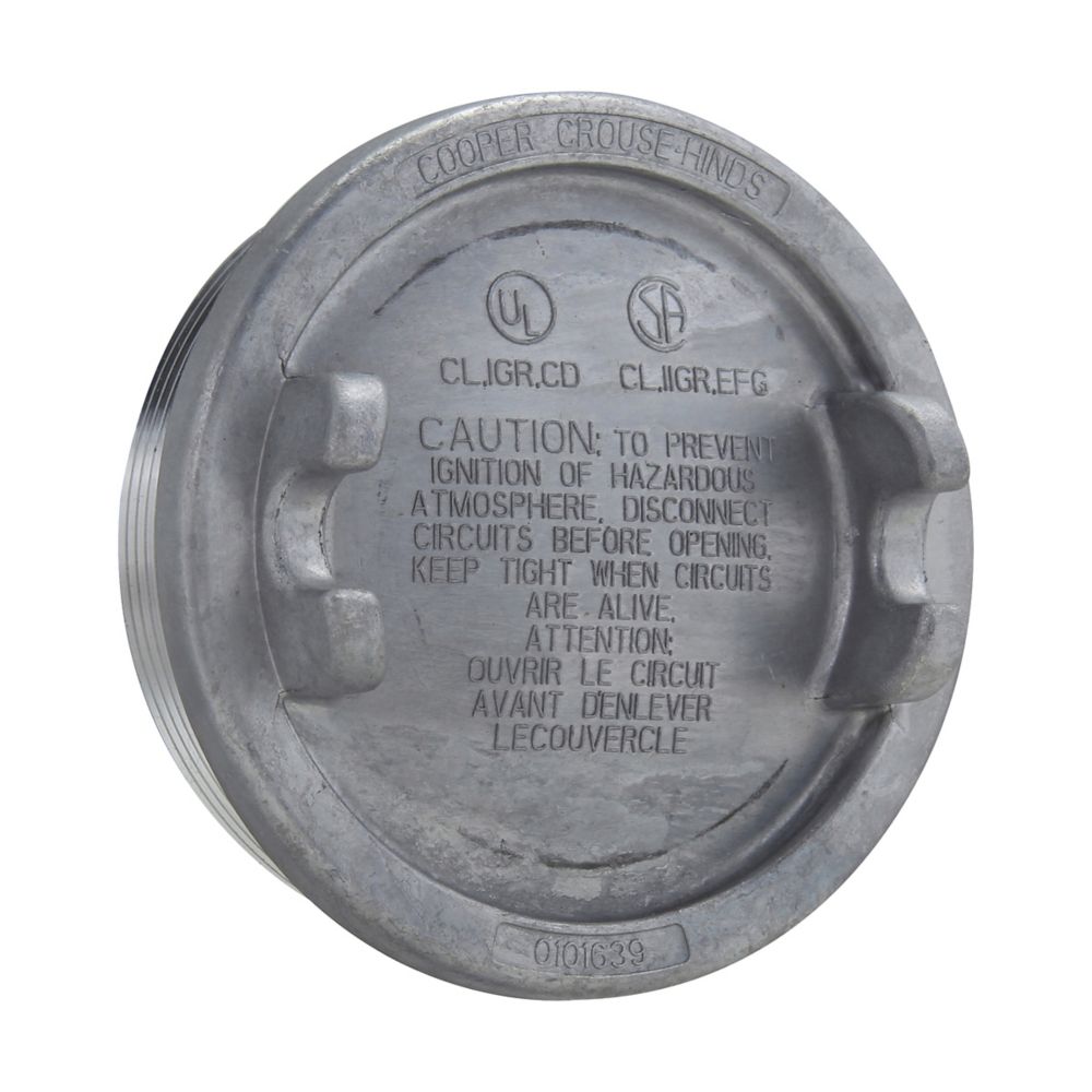 GUA06 - Eaton Crouse-Hinds Series - 3" Condulet GUA Surface Cover