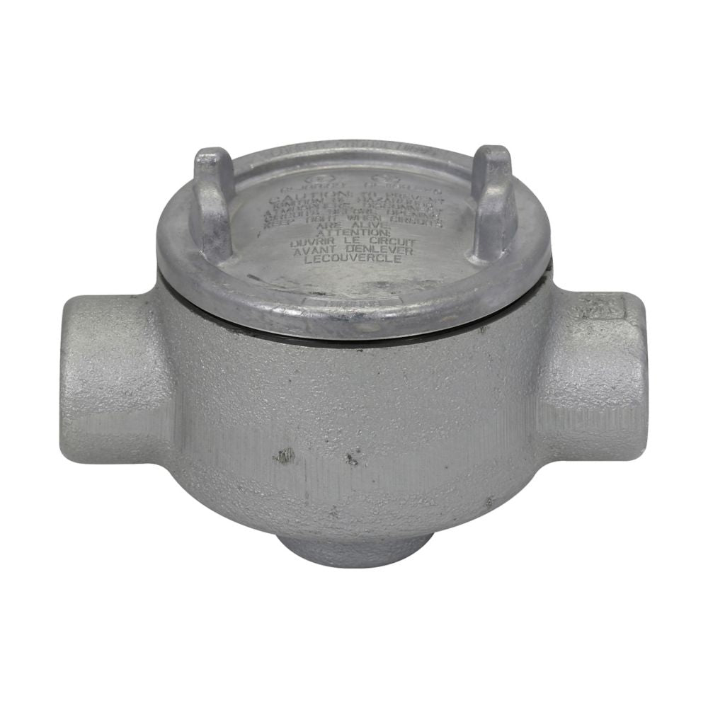 GUAD26 - Eaton Crouse-Hinds Series - 3/4" Condulet GUA Conduit Outlet Box with Cover