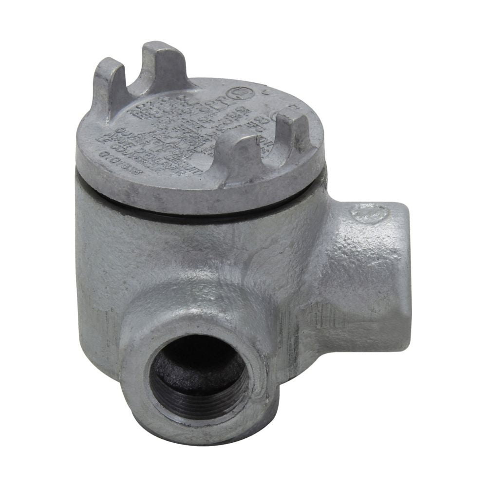 GUAM14 - Eaton Crouse-Hinds Series - 1/2" Condulet GUA Conduit Outlet Box with Cover