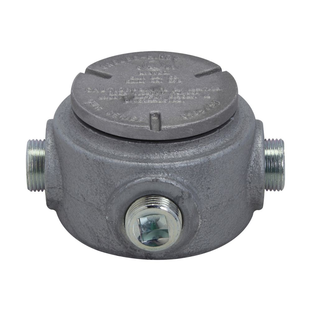 GUR2 - Eaton Crouse-Hinds Series - 3/4" Condulet GUR Conduit Outlet Box With Cover