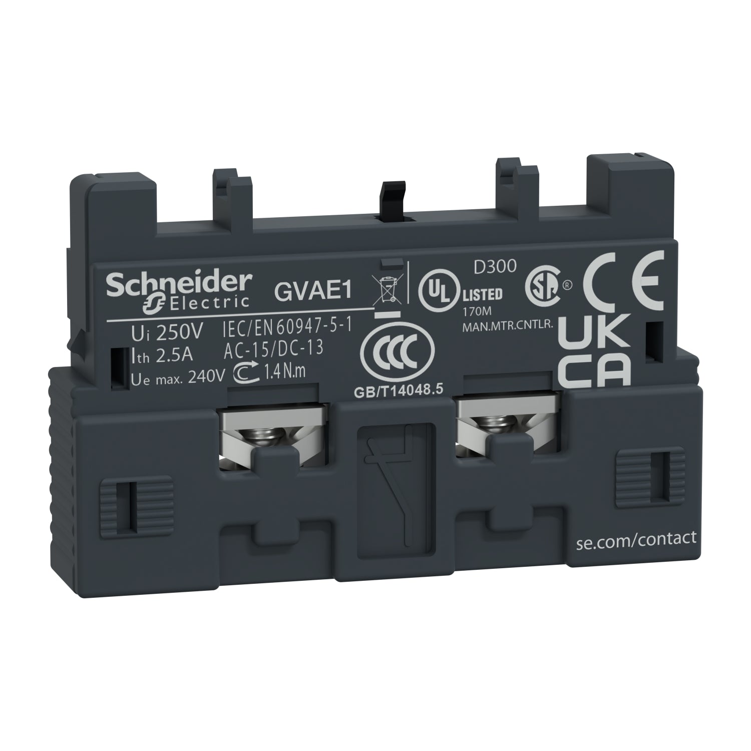 GVAE1 - Schneider Electric - Square D TeSys Deca Manual Starter and Protector