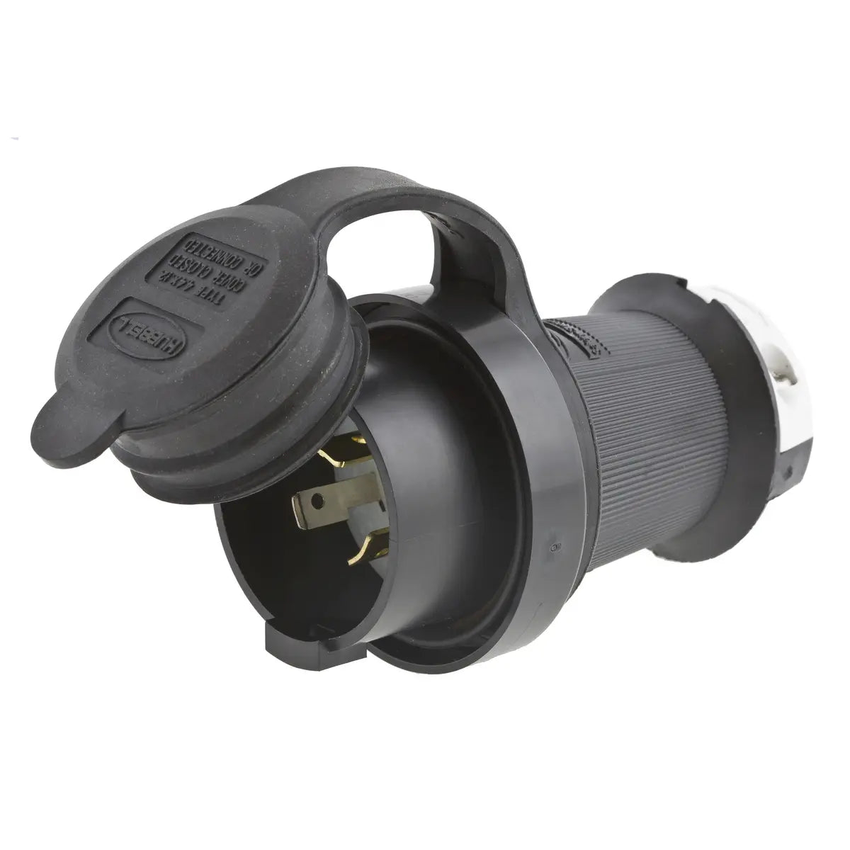 HBL2311SW - Hubbell Wiring Device-Kellems - 20A 125V AC 2-Pole 3-Wire Grounding Twist-Lock Device with Male Plug