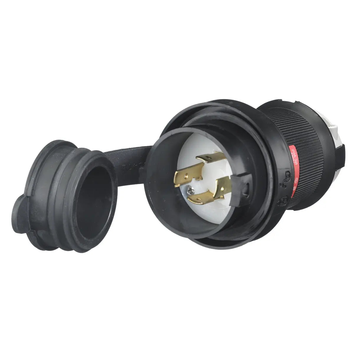HBL2431SW - Hubbell Wiring Device-Kellems - 480V AC 3-Pole 4-Wire Grounding Male Plug Twist-Lock Device
