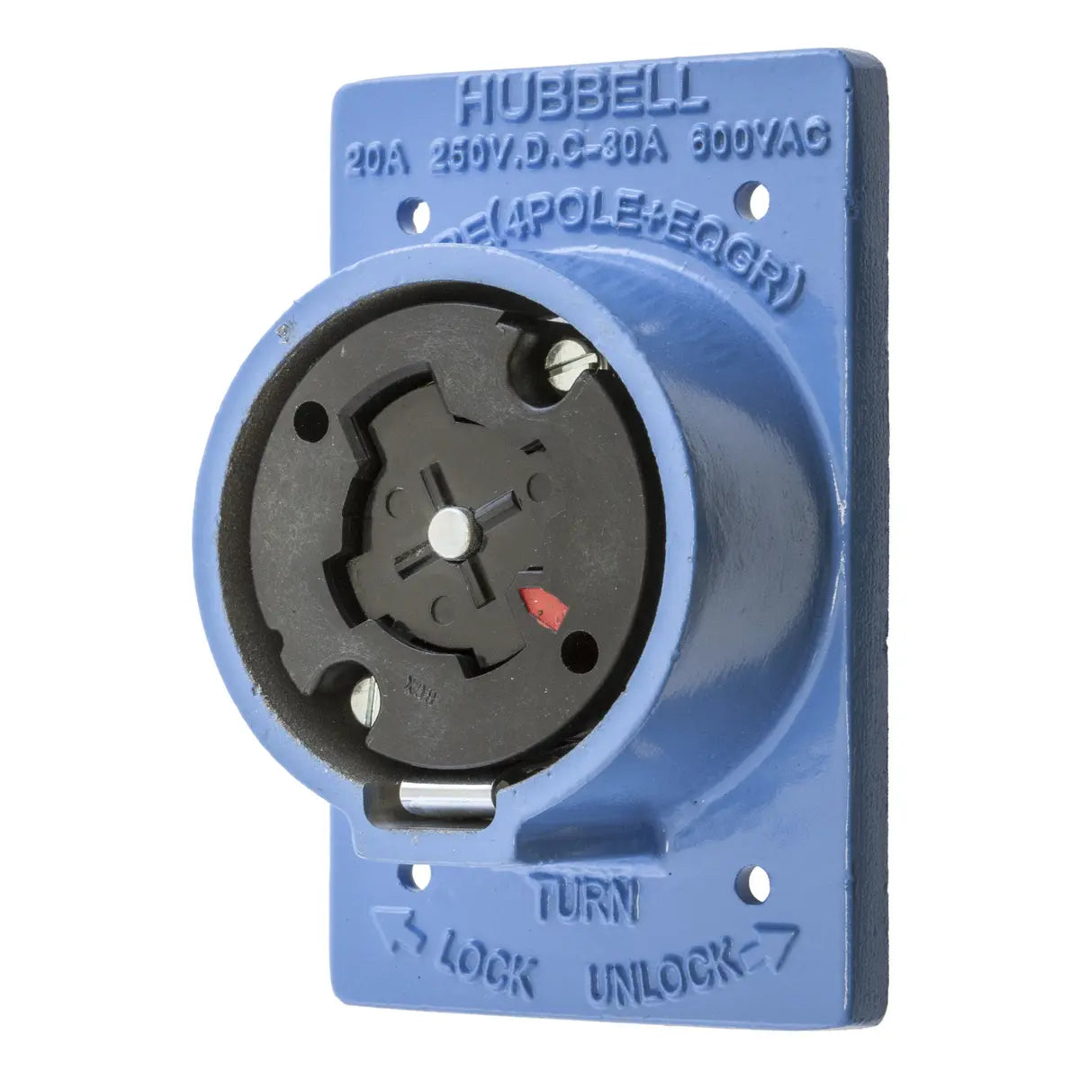 HBL25403 - Hubbell Wiring Device-Kellems - 30A Receptacle Hubbellock Locking Devices