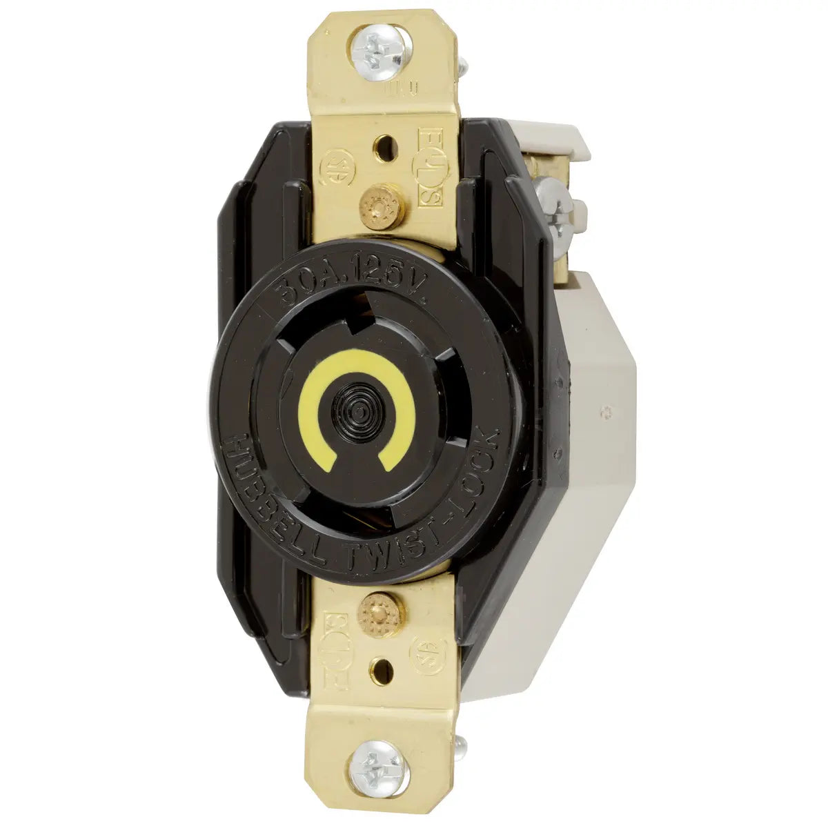HBL2610 - Hubbell Wiring Device-Kellems - 30A Flush Receptacle Twist-Lock Locking Devices