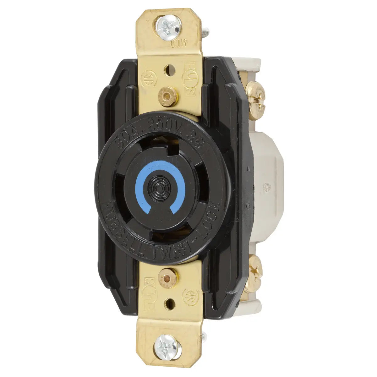 HBL2720 - Hubbell Wiring Device-Kellems - 30A Switched Twist-Lock Enclosure Industrial Grade