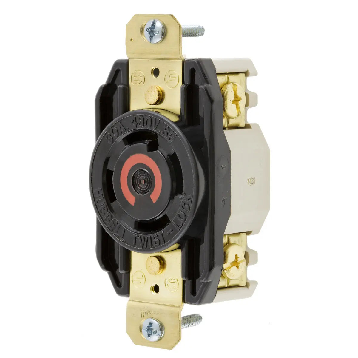 HBL2730 - Hubbell Wiring Device-Kellems - 30A Receptacle Twist-Lock Locking Device