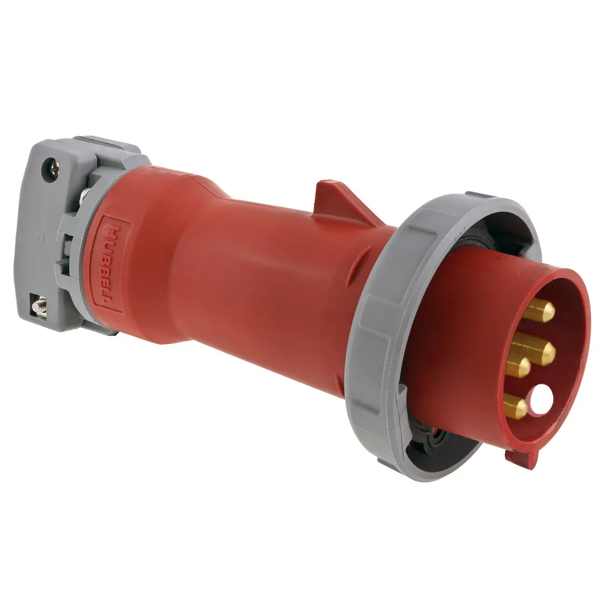 HBL420P7W - Hubbell Wiring Device-Kellems - 20A Male Plug IEC Pin and Sleeve