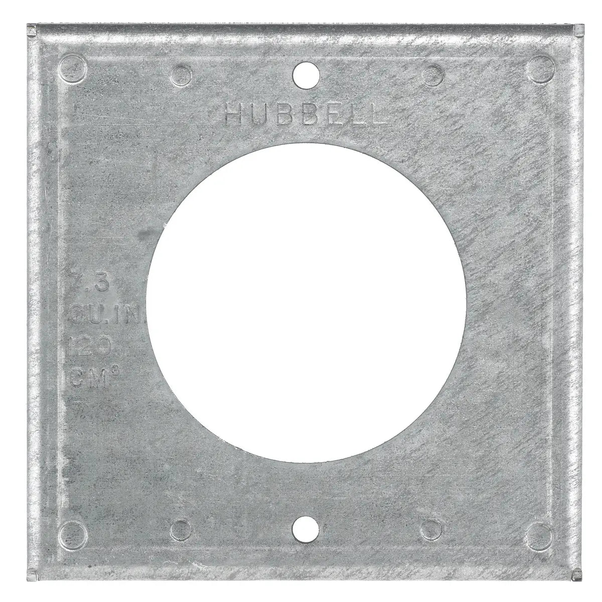 HBL50SC - Hubbell Wiring Device-Kellems 20A 125V 2 Pole 3 Wire Single Receptacle Ivory