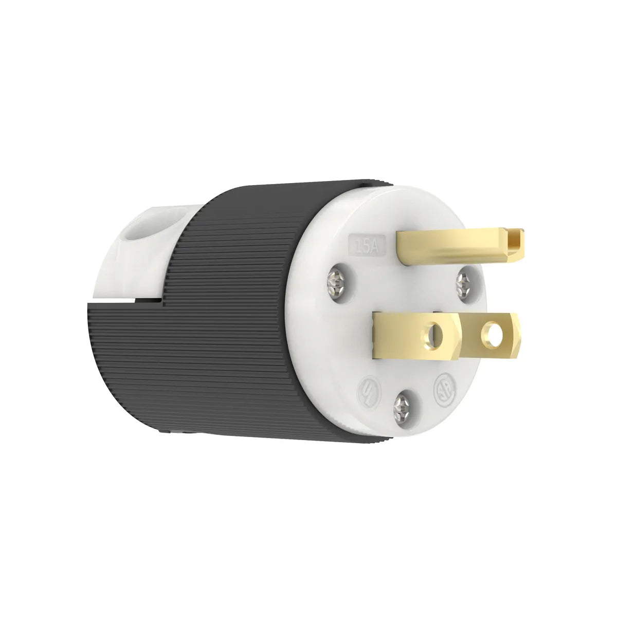 HBL5266C - Hubbell Wiring Device-Kellems 15A 125V 2 Pole 3 Wire Plug Straight Blade Devices